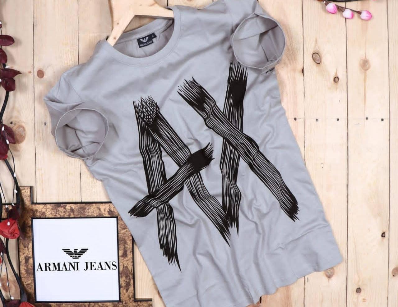 Regular Fit T-Shirt (Grey, L)