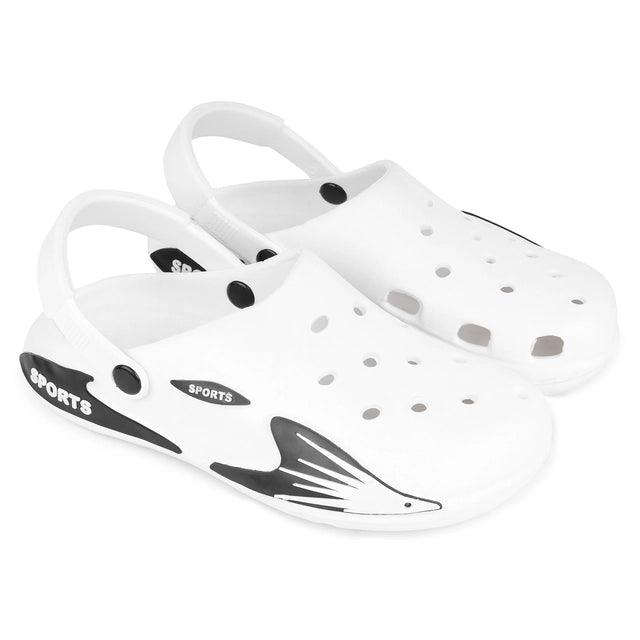 Clogs for Men (White, 7)