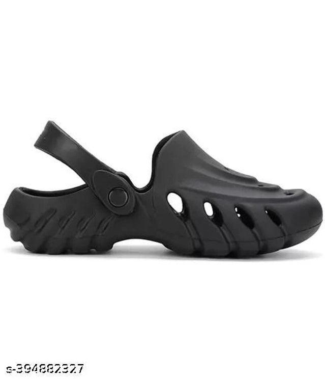 Clogs for Men (Black, 7)