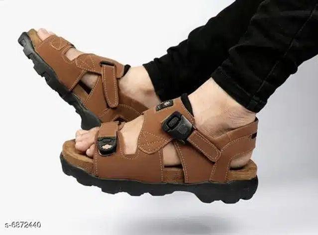 Sandals for Men (Tan, 6)