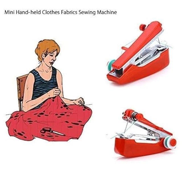 Handheld Mini Manual Sewing Machine (Multicolor)